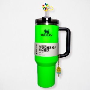 Stanley The Neon collection flowstate quencher 40oz tumbler (customized)